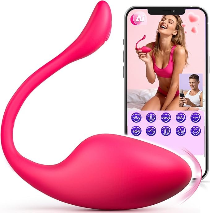 App Control U-Shaped Clitoral & G-Spot Vibrator for Women and Couples