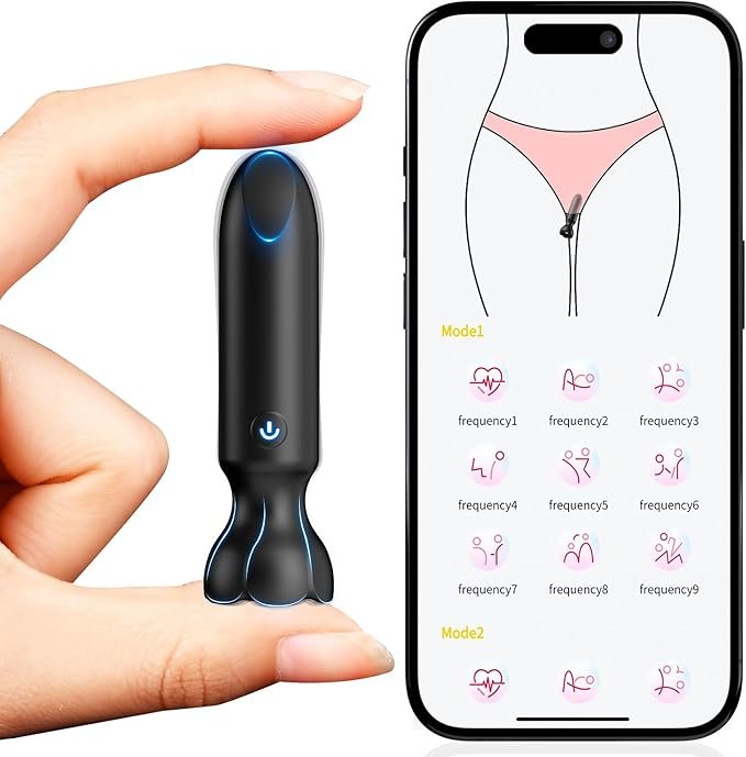 Lipstick Mini App-Controlled Bullet Vibrator for Women
