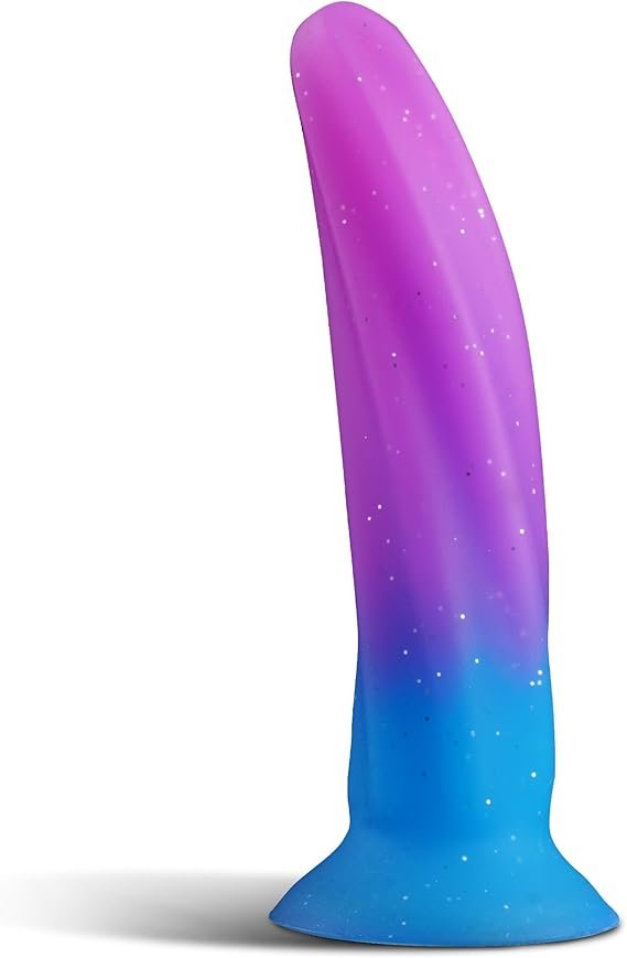 Soft 6-Inch Silicone Dildo with Suction Cup 