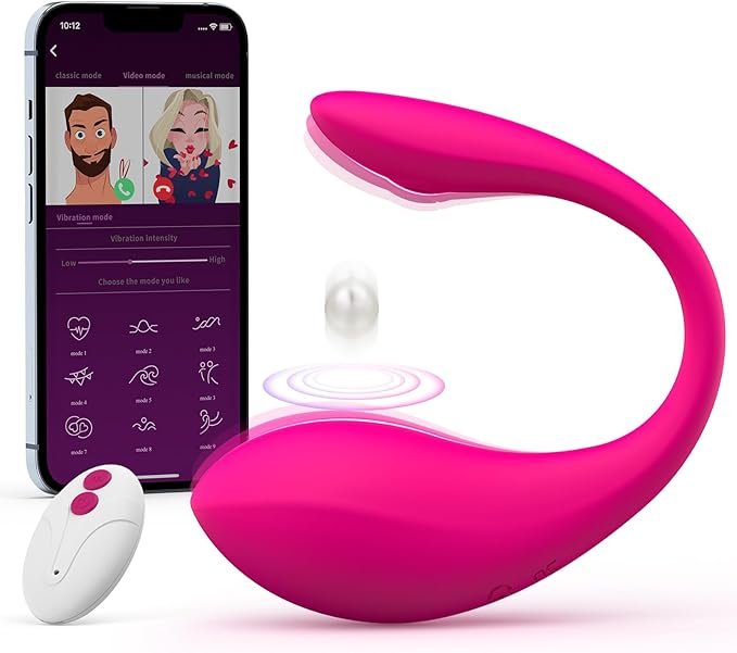 App & Remote Control Wearable Vibrator Sex Toy