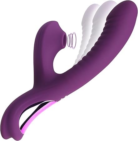 Tracy's Dog Come-Hither Rabbit Sucking Vibrator for Clitoral G Spot Stimulation