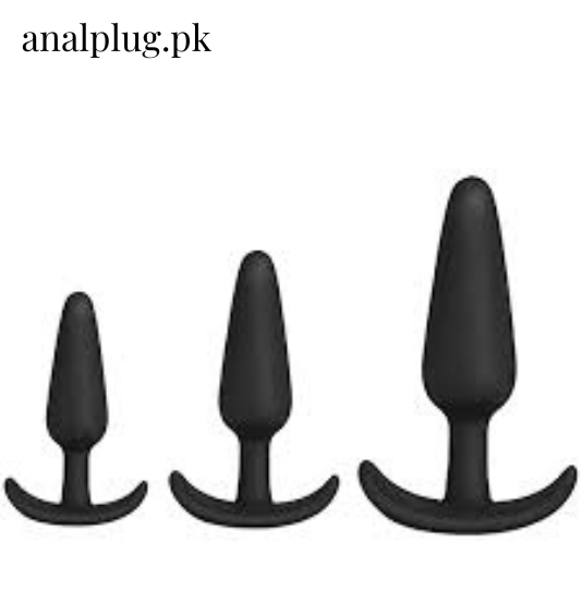 Long Session Silicone Butt Plugs Set