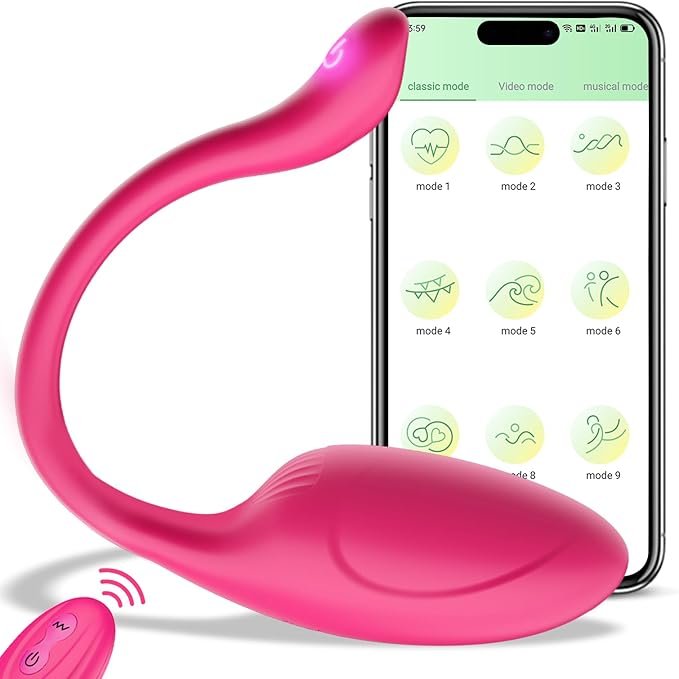 App Controlled Bluetooth Butterfly Vibrator for Couples