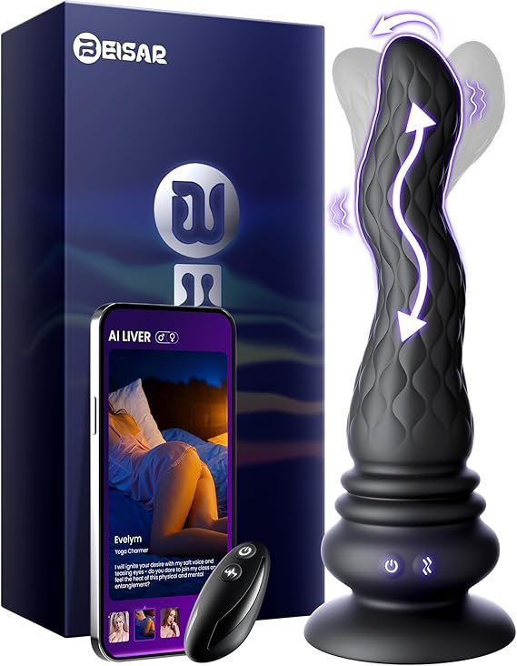 3-in-1 Vibrating Wave Motion Prostate Massager with Remote