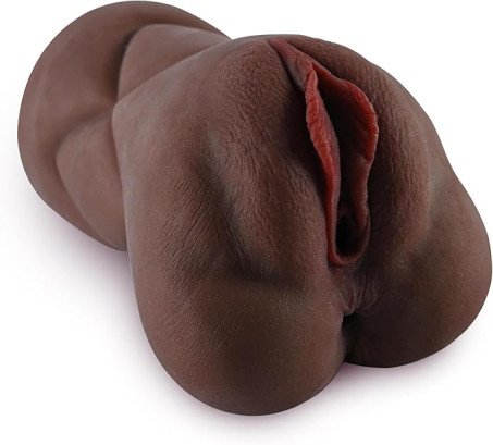 Black Realistic Pocket Pussies Male Masturbator