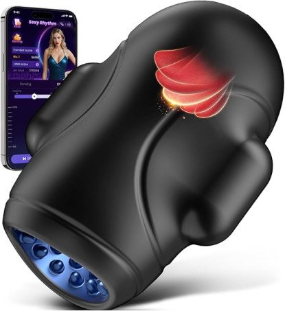 Smart App-Controlled Male Wellness Vibration Device