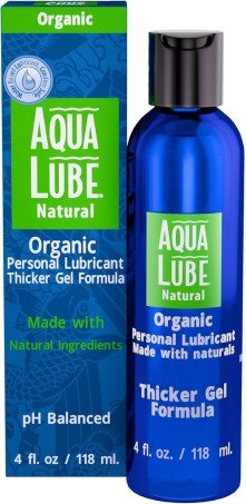 Natural 4 Fl Oz - Thicker Gel Personal Lubricant 