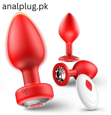 Anal Butt Plug Adult Sex Toy Wireless Remote Control Vibrating