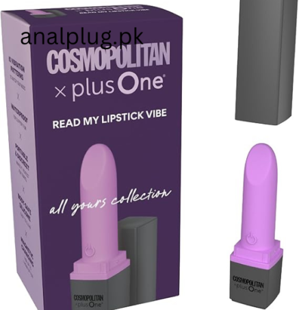 Cosmopolitan x plusOne Read My Lipstick Vibe Mini Bullet Vibrator 