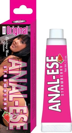 Nasstoys Anal-Ese Strawberry Gel