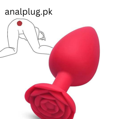 Anal Plug Butt Plug Rose Sex Toy for Adults Women Men