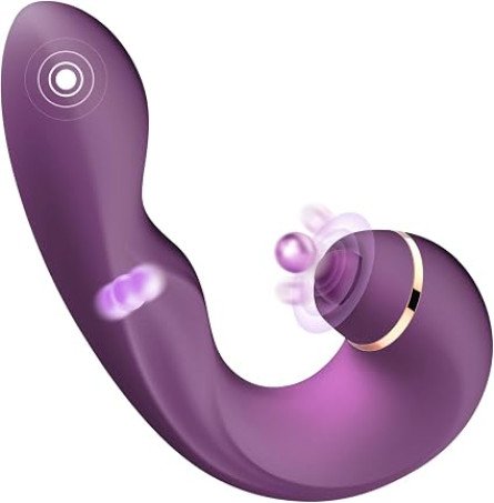 Smart App-Controlled Triple Motor G-Spot & Clitoral Tapping Vibrator