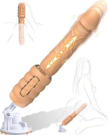 Sex Machine Thrusting Dildo Riding