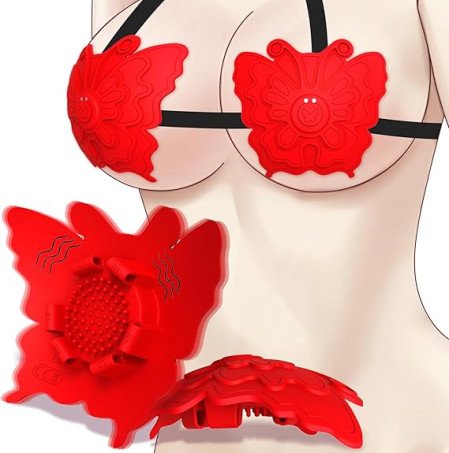 Silicone Vibrating Nipple Toy