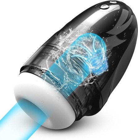 Speedmen Waterproof Male Masturbator with 9 Suction & 9 Vibration Modes