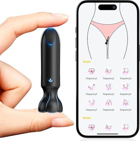 Lipstick Mini App-Controlled Bullet Vibrator for Women