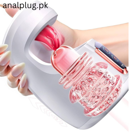 Masturbator Male Sex Toy with 10 Thrusting Sex Machine Stroker