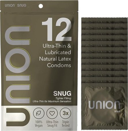UNION Snug Condoms – Ultra-Thin Natural Latex