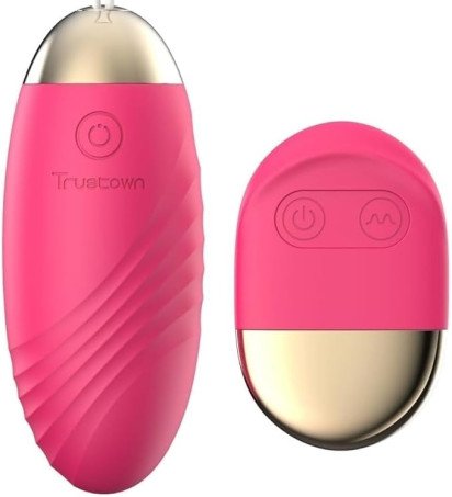 Wireless Remote Control Wearable Vibrator with 10 Vibration Modes, Waterproof & Rechargeable Silicone Design