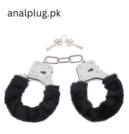 Mischief Black Furry Handcuffs