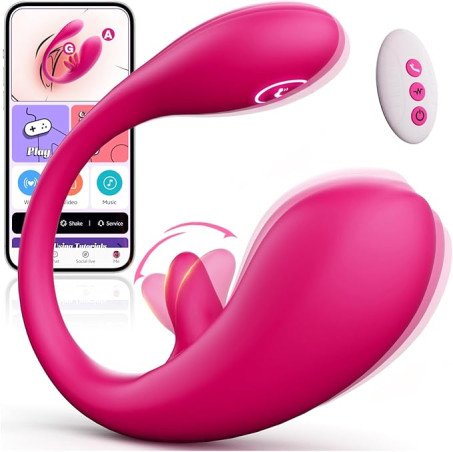 Smart App Control Wearable Finger Tapping Clitoral Vibrator