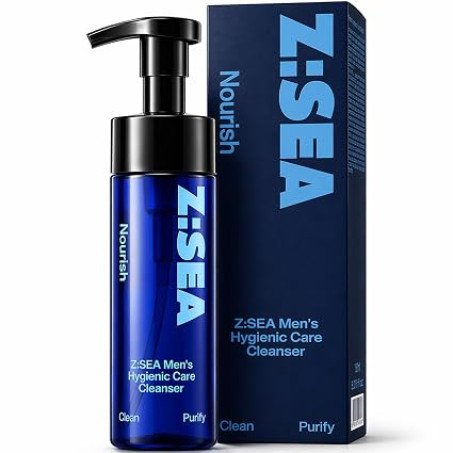 Men's Cooling Intimate Foaming Wash — pH Balanced Groin Cleanser