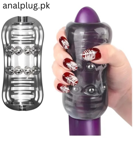Manual Male Masturbators with 12 Extruded Beads in Pakistan