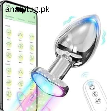 Luminous Vibrating Butt Plug
