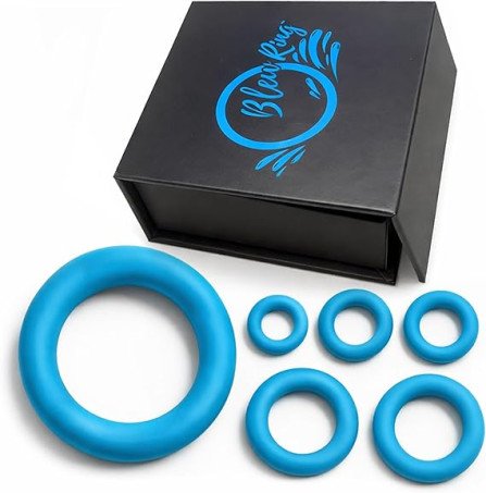 Blew Ring™ Silicone Cock Ring Set for Men