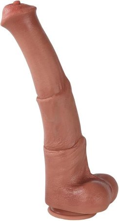 14 Inch Giant Horse Dildo - Massive, Long
