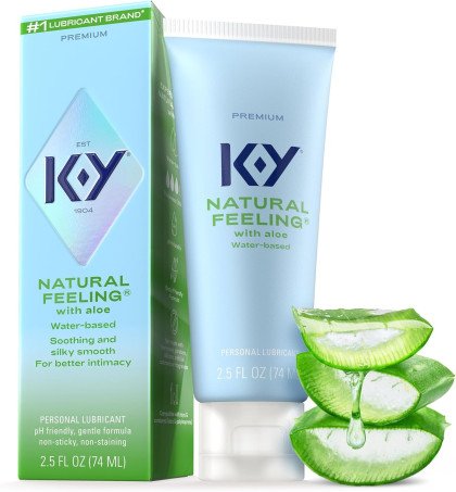 K-Y Natural Feeling with Aloe Water Based Lube