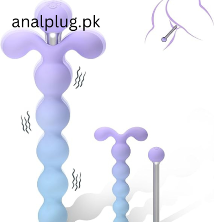 Anal Toys 2 in 1 Vibrating Anal Plug