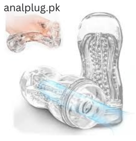 Portable Transparent Pocket Pussy Stroker