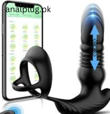  Thrusting Anal Vibrator With Remote