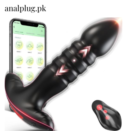  Anal Plug Vibrator with App Control