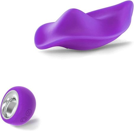 Saddle Shape Remote Control Wearable Panty Vibrator Silicone Clitoral Stimulator