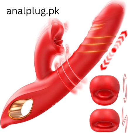 Thrusting Dildo Vibrator Rose Sex Toy In Pakistan