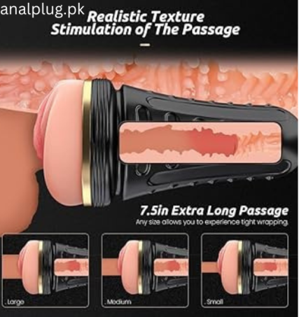  Masturbator Kingdemer Realistic Pocket Pussy with 7.5in Depth