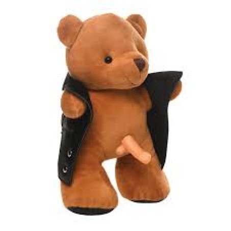Exhibitionist Teddy Bear with Dildo Glow