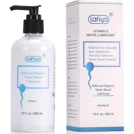 Vitamin E Creamy White Water Based Anal Sex Lubricant